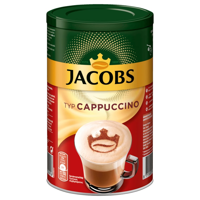 Jacobs Cappuccino Kaffeespezialitäten 220g